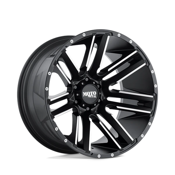 Razor - 20in, Cast Aluminum, Satin Black Machined, 20X10, 8X170, -24mm, 885463164250, 885463164250