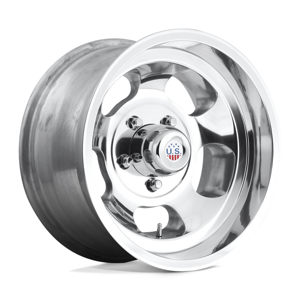 Indy - 15in, Cast Aluminum, High Luster Polished, 15X5, 5X4.5, -12mm, 885463896526, 885463896526