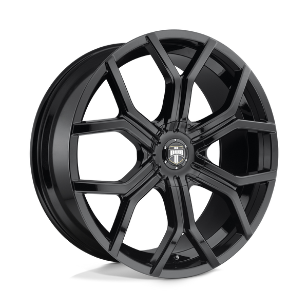 Royalty - 24in, Cast Aluminum, Gloss Black, 24X9.5, 6X135/5.5, 30mm, 885463894928, 885463894928