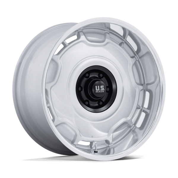 Arlington - 20in, Cast Aluminum, Silver M-Blk Center W/ Dc-Lip, 20X8.5, 6X5.5, 1mm, 194933405831, SAEJ2530, 194933405831