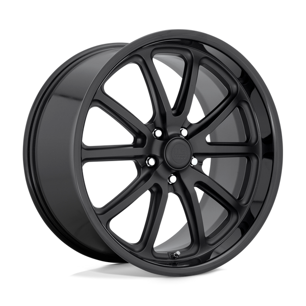 Rambler - 20in, Cast Aluminum, Gloss Black Matte Black, 20X10, 5X120, 35mm, 885463898476, SAE J2530 JWL VIA, 885463898476