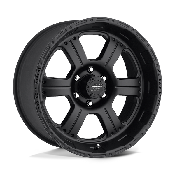 Kore - 17in, Cast Aluminum, Flat Black, 17X9, 6X5.5, -6mm, 844658003736, 844658003736
