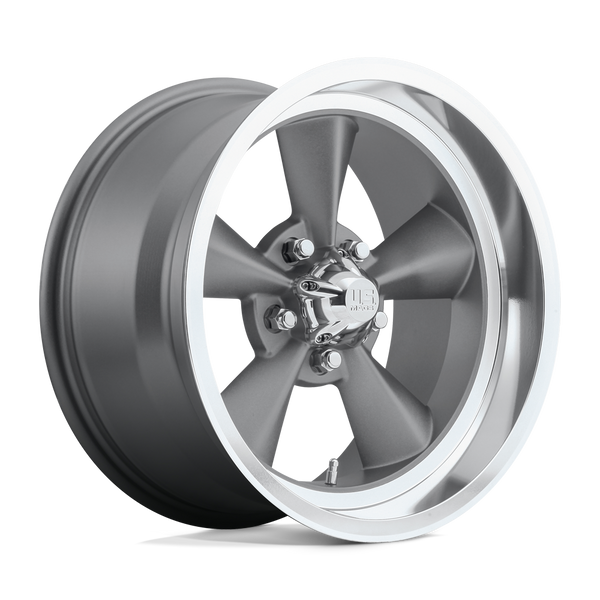 Standard - 17in, Cast Aluminum, Matte Gun Metal, 17X7, 5X4.75, 1mm, 885463896717, 885463896717