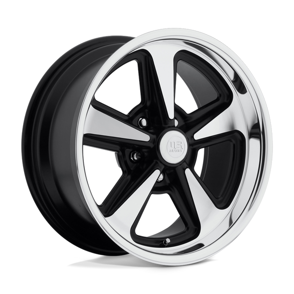 Bandit - 18in, Cast Aluminum, Matte Black Machined, 18X8, 5X4.75, 1mm, 885463897264, 885463897264