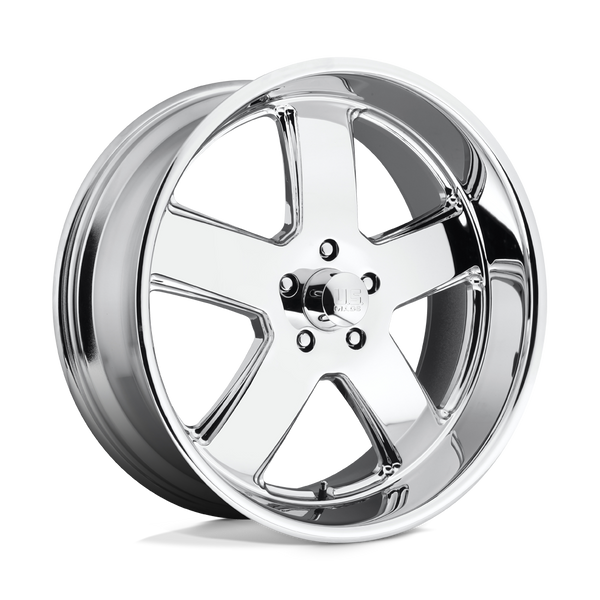 Hustler - 20in, Cast Aluminum, Chrome Plated, 20X8, 5X5.0, 1mm, 885463897929, 885463897929