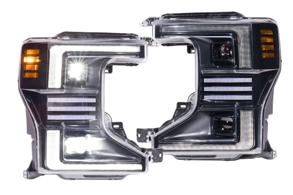 Headlight - XB Hybrid LED: Ford Super Duty (20-22 / Set) - 840203375464