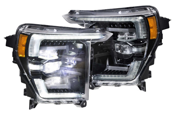 Headlight - XB LED: Ford F-150 (21-23 / White DRL / Set) - 840203396599
