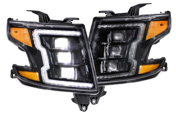 Headlight - XB LED: Chevrolet Tahoe/Suburban (15-20 / Set) - 840203398135