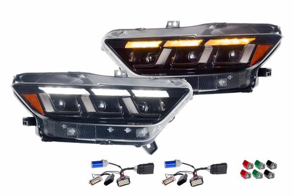 Headlight - XB LED: Ford Mustang (15-17 / Gen II / Set) - 840203374986