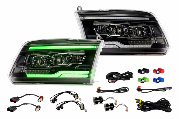 Headlight - XRGB Evo: 09-18 Dodge Ram (Set) - 840203328606