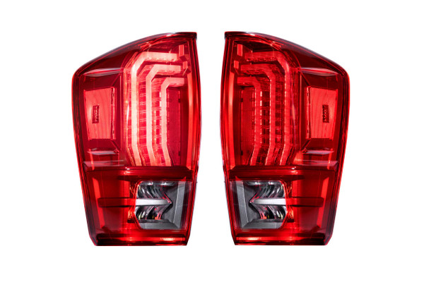 Tail Light - XB LED : Toyota Tacoma (16-23 / Red Lens / Set) - 840203374900