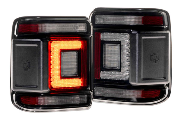Tail Light - XB LED : Jeep Wrangler JL (18+ / Smoked Lens / Set) - 840203374719