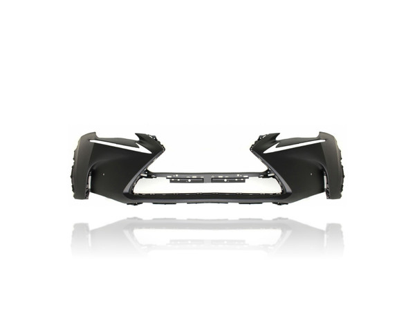 Bumper Cover - Compatible/Replacement for '15-17 Lexus NX200t F-Sport - Front Primed With Sensor Hole, Without Headlight Washer Hole, 5211978912