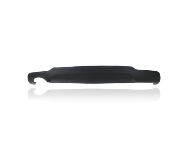 Valance Panel - Compatible/Replacement for '12-14 Mercedes-Benz C250 RWD AMG - Rear Bumper Lower Cover, Black, 2048853738