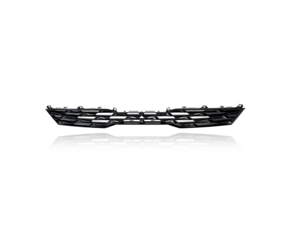 Grille - Compatible/Replacement for '22-24 Kia Forte FE/LX/LXS - Main Upper Textured Black Frame Insert, 86350M7500