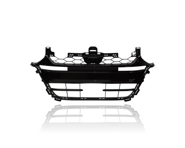 Grille - Compatible/Replacement for '18-20 Honda Accord/Hybrid - Front Bumper Lower Black Frame Insert, 71111TVAA50, CAPA
