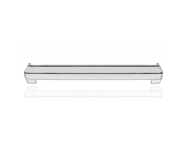 Bumper - Compatible/Replacement for '86-87 Ford Tempo/Mercury Topaz - Rear Chrome Steel, E63Z17906A