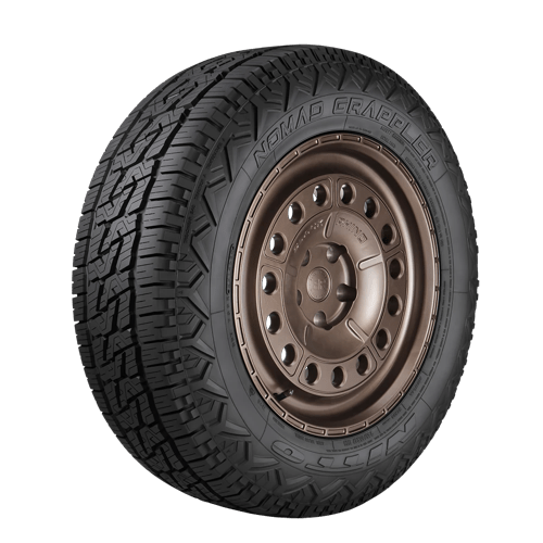 Nomad Grappler - 255/55R20, 110 H, XL, 20in(Rim), 31.02in(Tire), Max Load: 2337lb, Load and Speed Rating: 110 H, Load Range: XL - 4981910540861