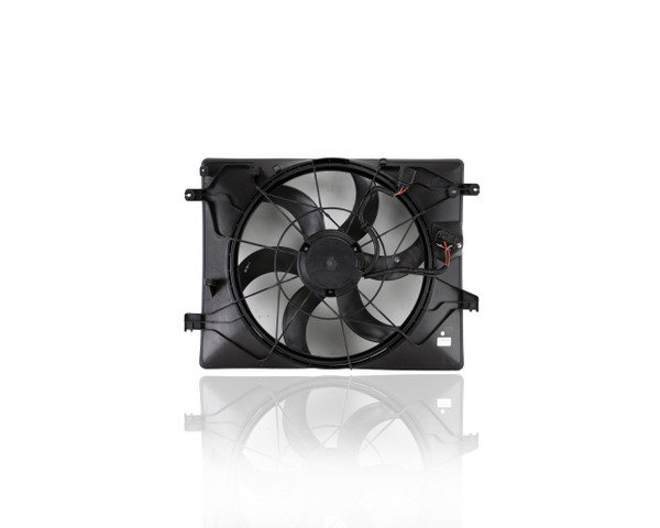 Dual Radiator and Condenser Fan Assembly For 622330-G 10-12 Hyundai Genesis Coupe 3.8L V6 - 253802M250