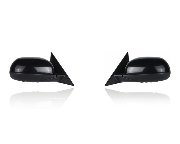 Door Mirror Compatible/Replacement for '20-25 Kia Soul LX/S/X-Line - Non-Heated With Blindspot, Without Signal, Pair, Left Driver + Right Passenger Set, 87620K0460, 87610K0460