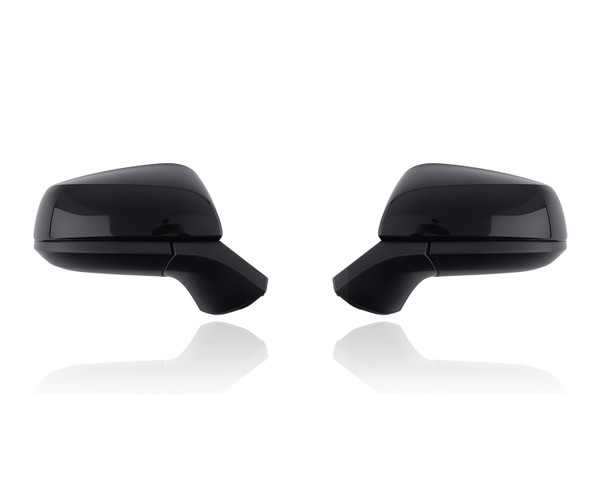 Door Mirror Compatible/Replacement for '21-26 Toyota Sienna LE/XLE/Wood/XSE/25th - Heated Without Puddle/Memory/Camera, Manual-Folding, Pair, Left Driver + Right Passenger Set, 8791008220, 8794008190