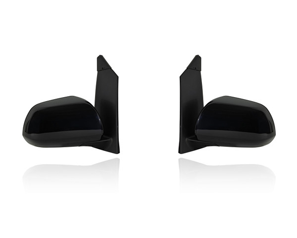 Door Mirror Compatible/Replacement for 18-20 Toyota Sienna SE/XLE - Heated With Signal/Blind Spot ,Without Memory/Camera, Unpainted, Pair, Left Driver + Right Passenger Set, 8791008170C0, 8794008170C0