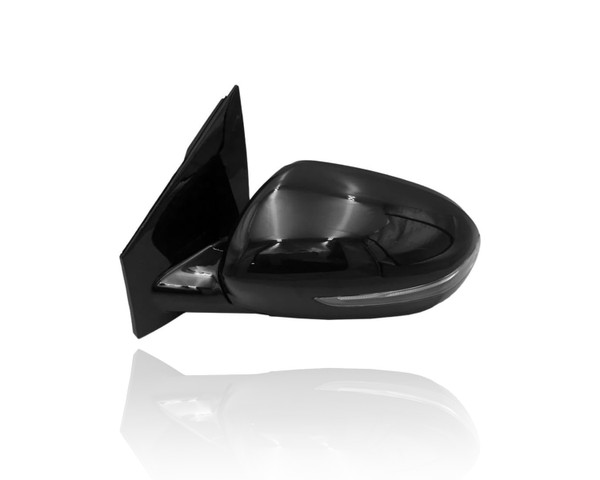 Door Mirror Compatible/Replacement for '20-22 Kia Sportage LX/S/Night/EX/SXT - Heated With Signal/Blindspot, Power-Folding Unpainted, Left Hand - Driver, 87610D9131
