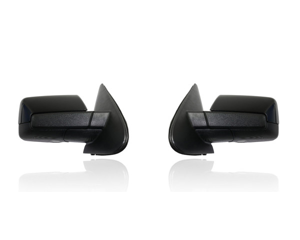 Door Mirror Replacement for 12-17 Ford Expedition/EL/Limited 12-14 Navigator/L Heated With Signal/Memory Without Blindspot Unpainted Pair Left Driver+Right Passenger Set CL1Z17682CBPTM CL1Z17683CAPTM