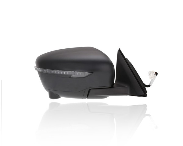 Door Mirror Compatible/Replacement for '17-17 Nissan Rogue/Hybrid SV - Power, Heated With Signal/Camera, Without Memory, Unpainted, Right Hand - Passenger, 963019TB3C