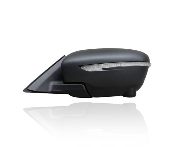 Door Mirror Compatible/Replacement for '14-16 Nissan Rogue SV/SL (USA-Built) - Power, Heated With Signal/Camera, Unpainted, Left Hand - Driver, 963024BA3A