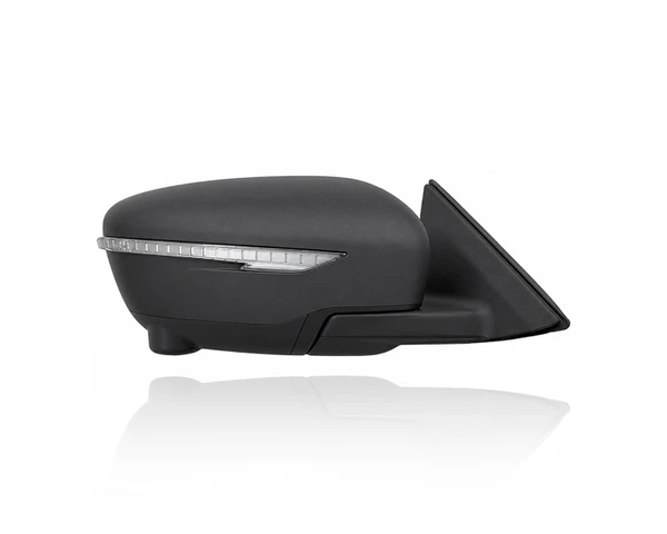 Door Mirror Compatible/Replacement for '14-16 Nissan Rogue SV/SL (USA-Built) - Power, Heated With Signal/Camera, Unpainted, Right Hand - Passenger, 963014BA3A