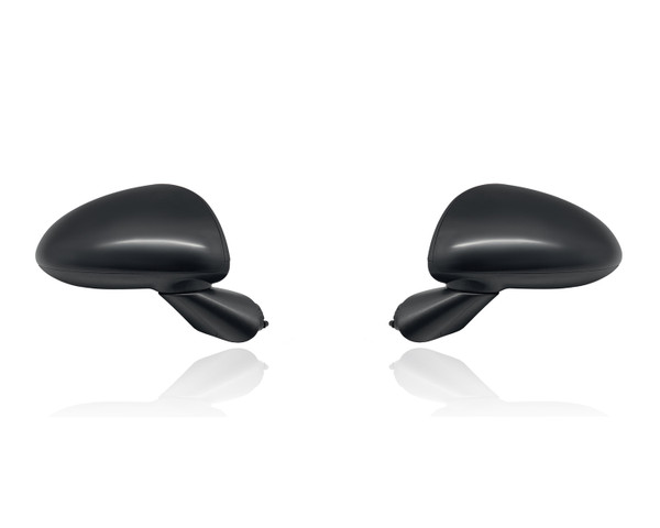 Door Mirror Compatible/Replacement for '20-22 Hyundai Sonata SE - Non-Heated Without Signal/Blindspot, Unpainted, Pair, Left Driver + Right Passenger Set, 87620L0000, 87610L0000 CAPA