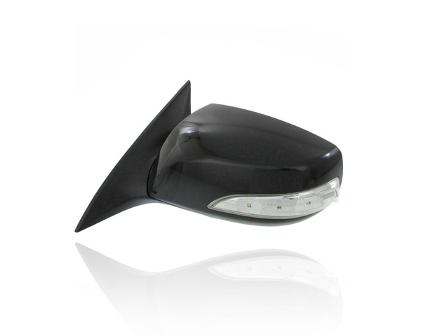 Door Mirror Compatible/Replacement for '10-16 Hyundai Genesis Coupe - Power, Non-Heated With Signal, Unpainted, Left Hand - Driver, 876102M120