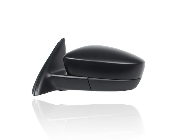Door Mirror Compatible/Replacement for '11-18 Volkswagen Jetta Sedan Base/S - Power, Heated Without Signal/Blindspot/Memory, Textured, Left Hand - Driver, 5C7857507AF