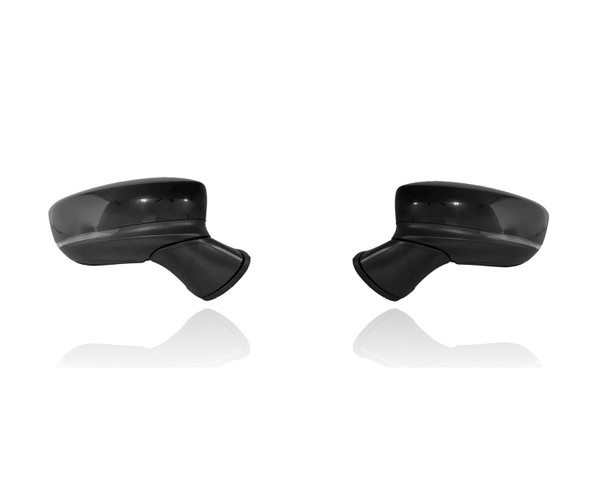 Door Mirror Replacement for 17-21 Mazda Mazda6 Sport/Touring - Power, Non-Heated With Signal/Blindspot, Manual-Folding Unpainted, Pair, Left Driver + Right Passenger Set, GRT769121A, GRT769181A