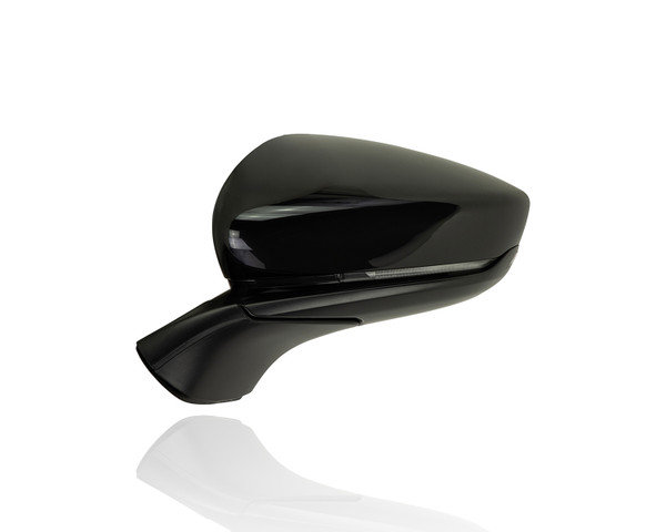 Door Mirror Compatible/Replacement for '19-25 Mazda Mazda3 Hatchback - Power, Heated With Signal/Blindspot, Without Memory, Unpainted, Left Hand - Driver, BEMF69181E