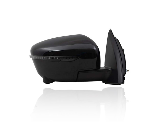 Door Mirror Compatible/Replacement for '17-19 Nissan Rogue Sport/Qashqai SV/SL - Power, Heated With Signal/Camera, Without Memory, Unpainted, Right Hand - Passenger, 963016MA2B