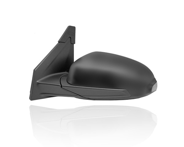 Door Mirror Compatible/Replacement for '22-23 Hyundai Kona Essential - Power, Heated With Signal, Manual-Folding Black, Left Hand - Driver, 87610J9690MZH