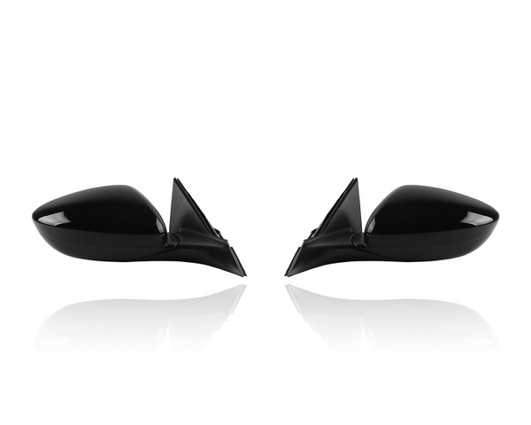 Door Mirror Compatible/Replacement for 23-26 Honda Accord/Hybrid Sport/ - Power, Non-Heated With Blindspot, Without Signal, Unpainted, Pair, Left Driver + Right Passenger Set, 7620830BA01, 7625830BA01