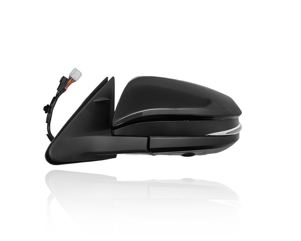 Door Mirror Compatible/Replacement for '18-19 Toyota Highlander/Hybrid Limited - Heated With Blindspot/Memory/Camera, Unpainted, Left Hand - Driver, 879400E282