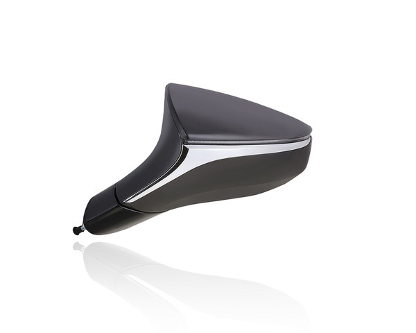 Door Mirror Compatible/Replacement for '19-23 Lexus UX250h, 19-22 UX200 - Power, Heated With Signal/Blindspot, Black Manual-Folding Non-Electrochromic Unpainted, Left Hand - Driver, 8794076300
