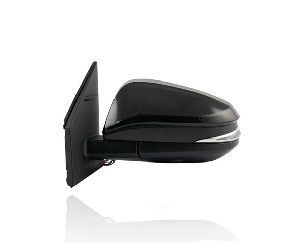 Door Mirror Compatible/Replacement for '16-18 Toyota RAV4/Hybrid SE/Limited/Platinum (North America-Built) - Heated With Signal/Blindspot/Camera, Unpainted, Left Hand - Driver, 879400R200C0