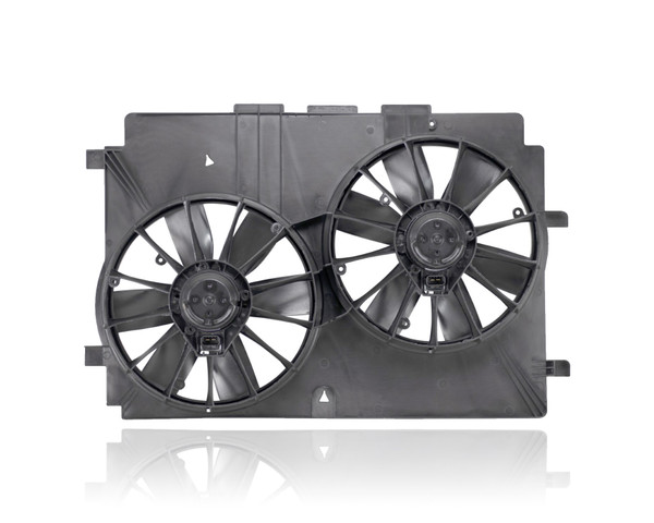 Dual Radiator and Condenser Fan Assembly For GM3115141 98-02 Chevrolet Camaro Firebird, 98-04 Corvette 8Cy