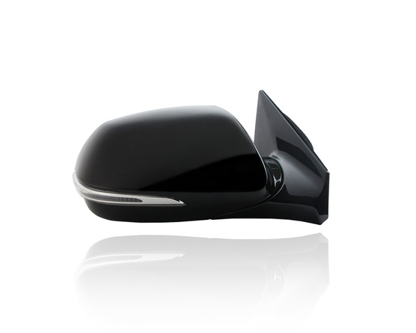 Door Mirror Compatible/Replacement for '13-16 Hyundai Santa Fe GLS/SE/Limited - Heated With Signal/Blindspot, Without Memory, Unpainted, Right Hand - Passenger, 87620B8031