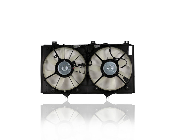 Dual Radiator and Condenser Fan Assembly For TO3115152 07-11 Toyota Camry Hybrid