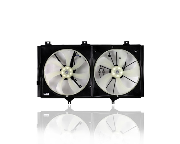 Dual Radiator and Condenser Fan Assembly For TO3117101 07-11 Toyota Camry USA 3.5L V6, 05-12 Avalon, 09-16 Venza-3.5L Without Tow Package