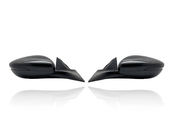 Door Mirror Compatible/Replacement for '23-25 Honda Accord/Hybrid Touring - Power, Heated With Signal/Blindspot, Unpainted, Pair, Left Driver + Right Passenger Set, 7620830BA21, 7625830BA11