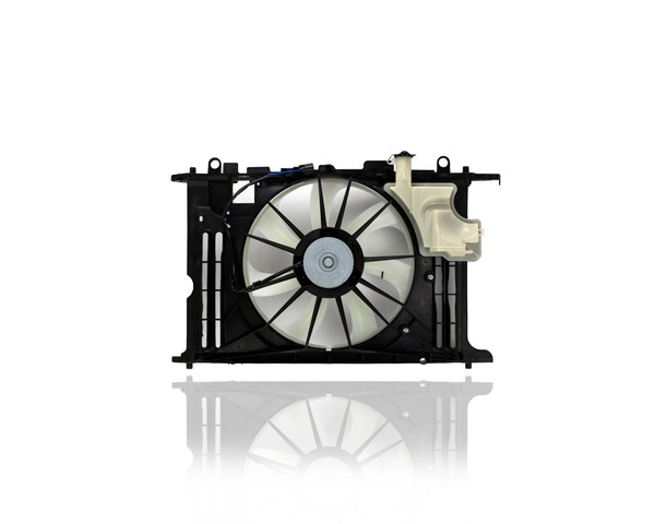 Dual Radiator and Condenser Fan Assembly For TO3115181 14-19 Toyota Corolla