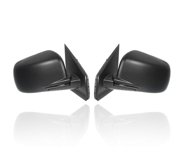 Door Mirror Compatible/Replacement for '09-16 Dodge Journey SXT/RT - Power, Heated With Memory, Pair, Left Driver + Right Passenger Set, 1CE291XRAE, 1CE291XRAE