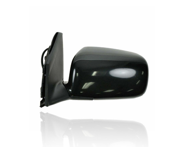 Door Mirror Compatible/Replacement for '02-03 Mitsubishi Lancer LS/OZ Rally - Power Black, Left Hand - Driver, MR631486